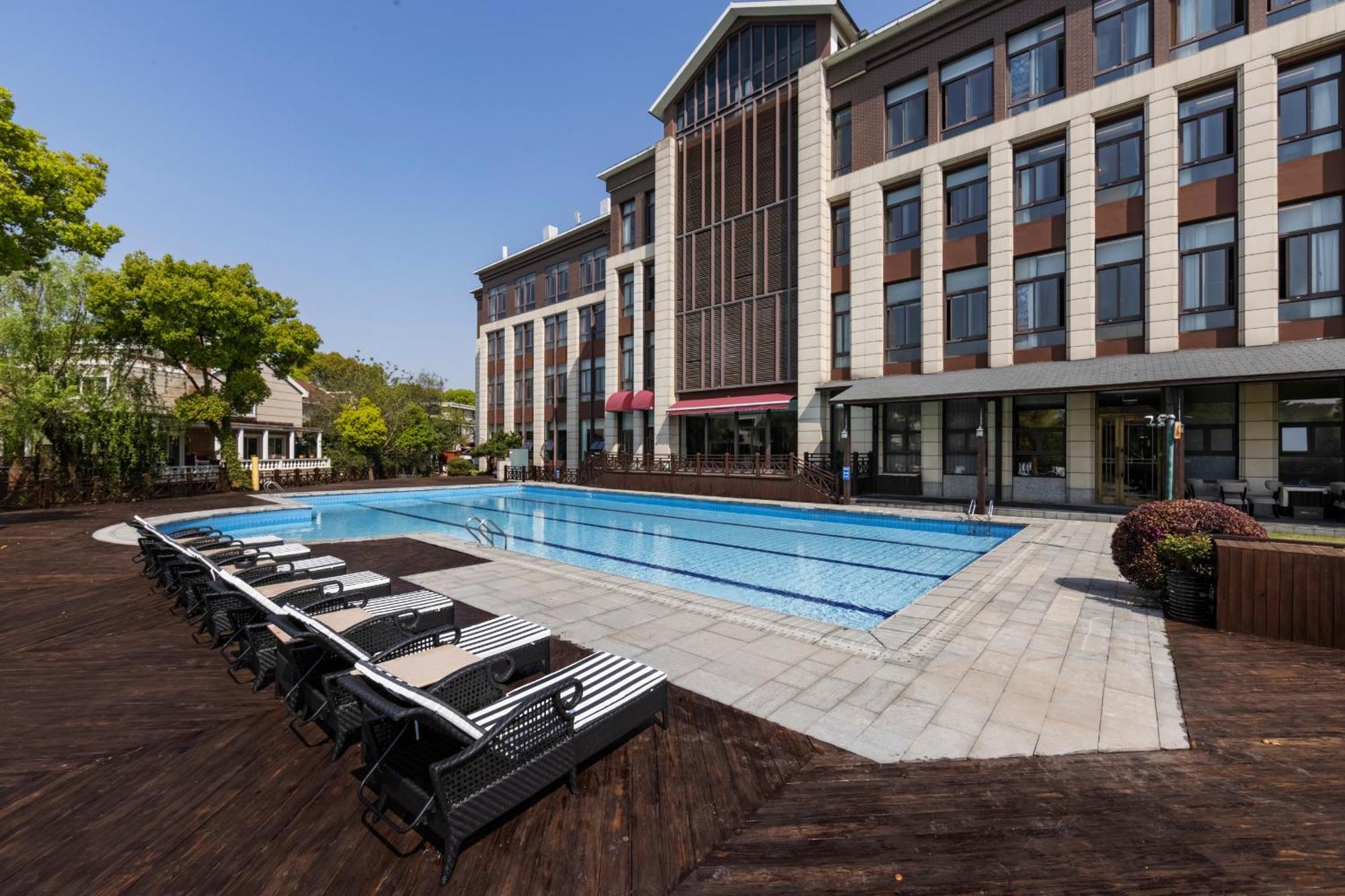 Fondney Hotel Shanghai Necc Hongqiao Airport T2 Экстерьер фото