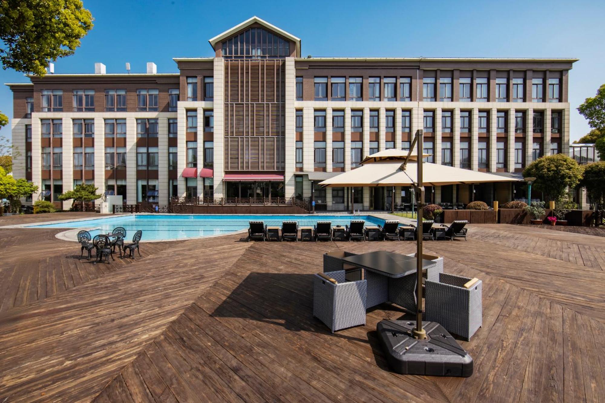 Fondney Hotel Shanghai Necc Hongqiao Airport T2 Экстерьер фото